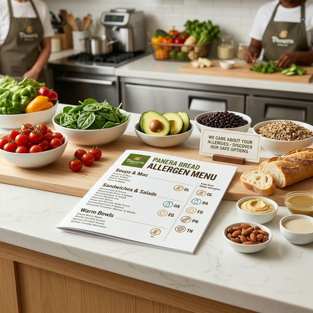 Panera Bread Allergen Menu 2026 - Complete Guide with Nutritional Info