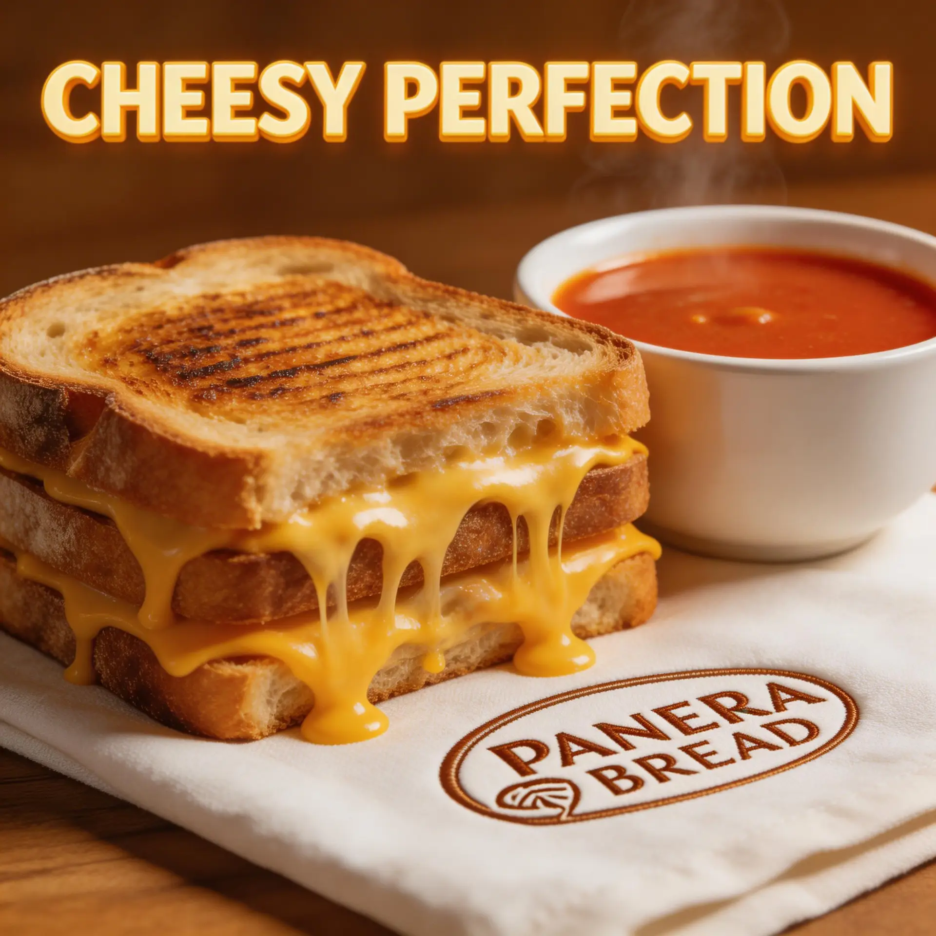 Panera Grilled Cheese & Tomato Soup