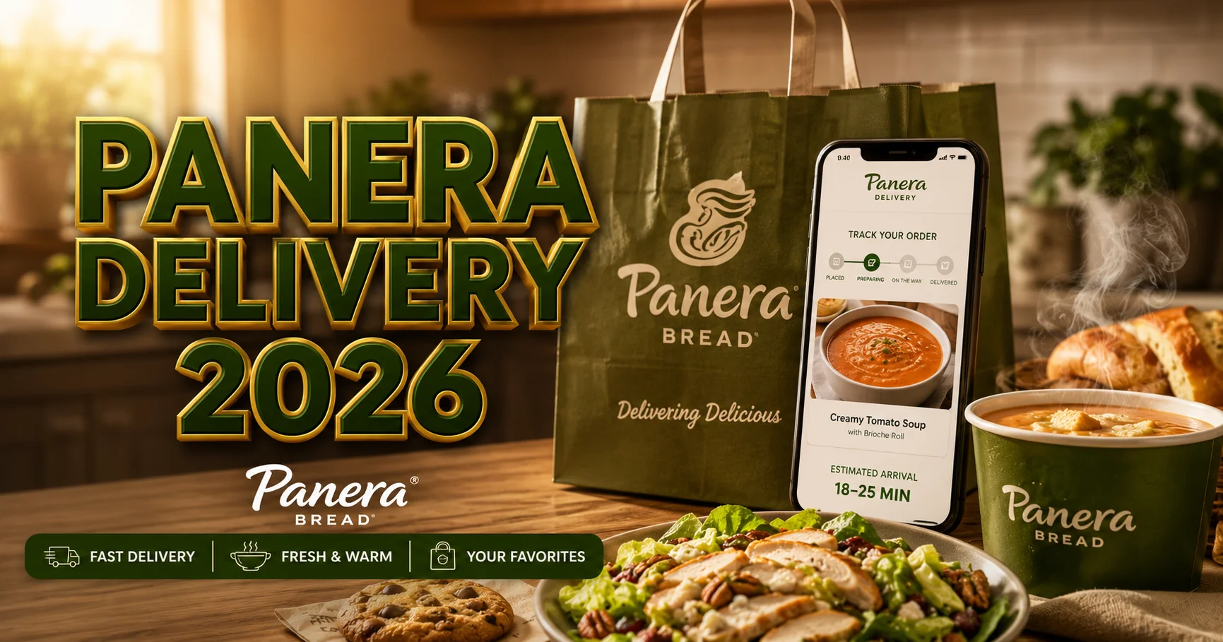 Panera Bread Delivery 2026 | Fees, Apps & How to Order for Less – Panera Bread 2026 guide