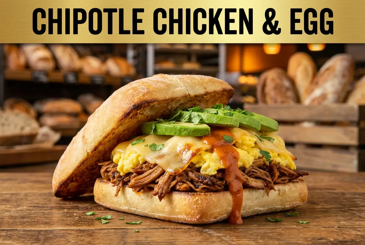 Chipotle Chicken, Egg & Avocado