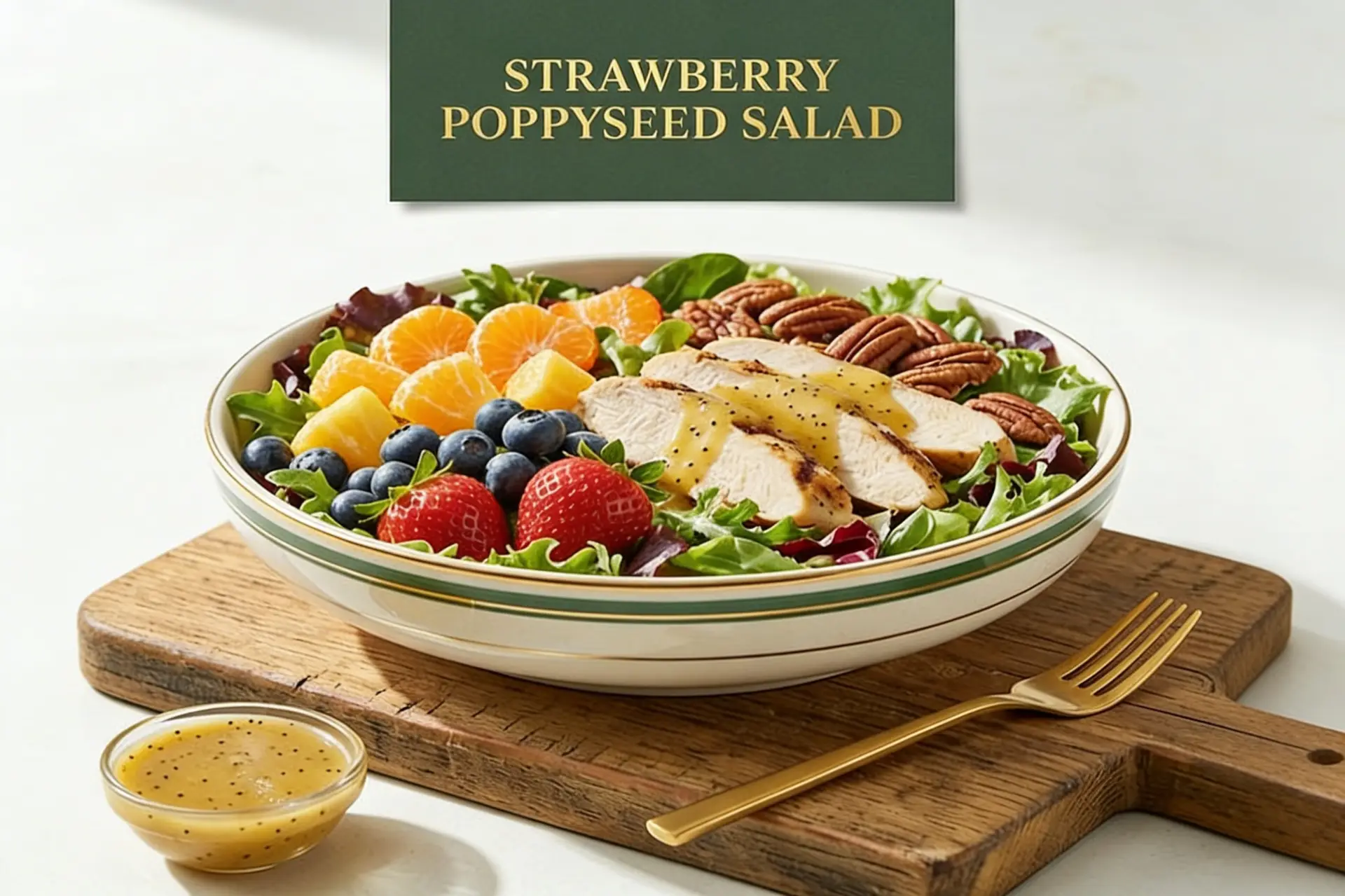 Strawberry Poppyseed Salad
