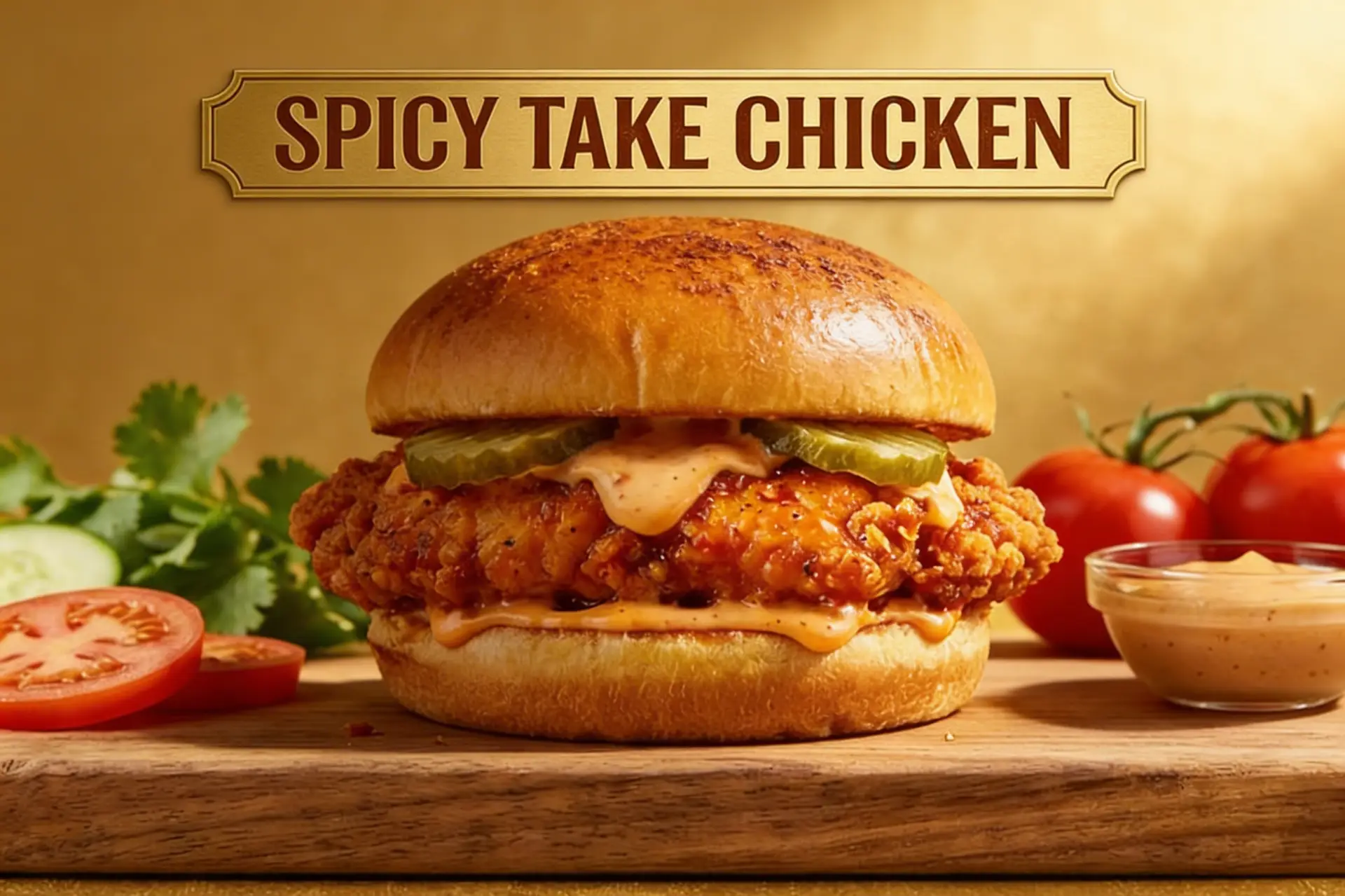 Spicy Take Chicken Sandwich