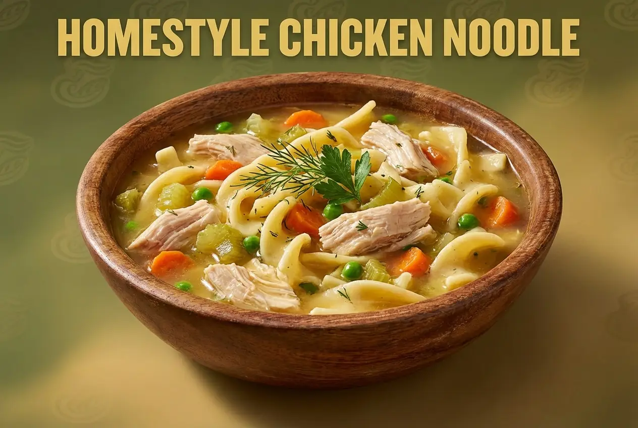 Homestyle Chicken Noodle