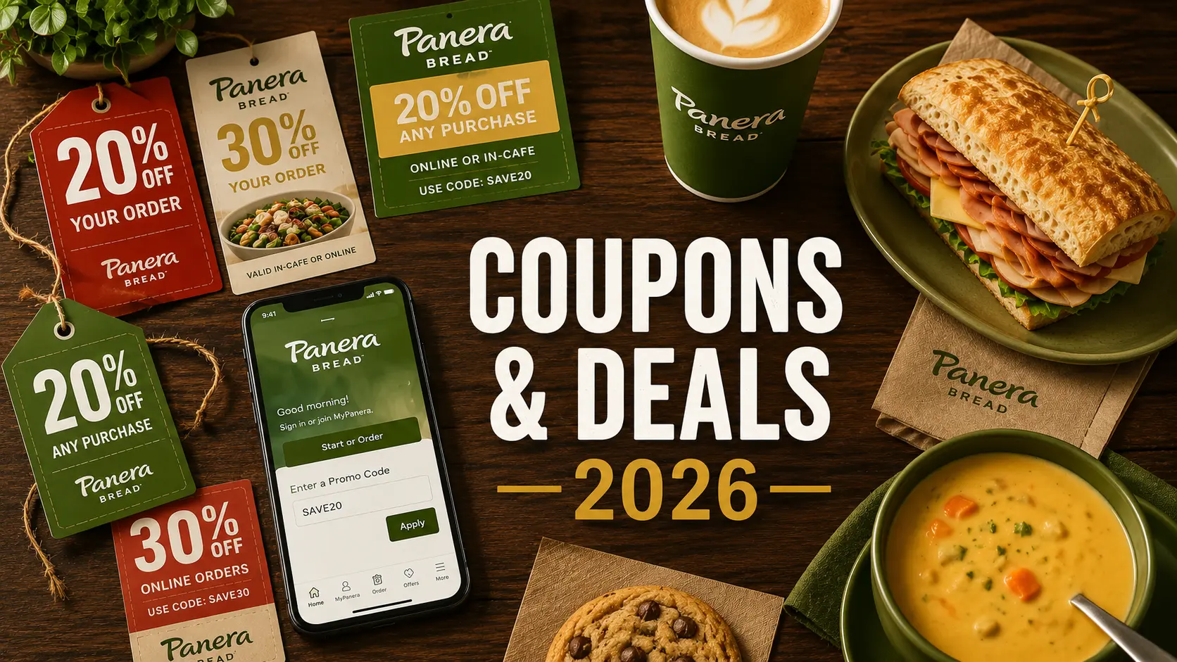 Panera Bread Coupons & Promo Codes May 2026 | Verified Deals – Panera Bread 2026 guide
