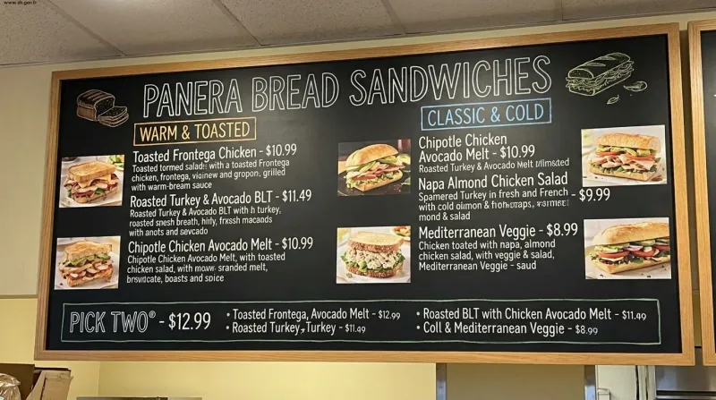 Panera Sandwiches